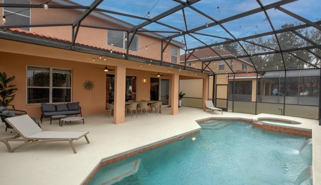 Last Minute Disney! Private Pool, Hot Tub & Themed Bedrooms. Book Now! #127163