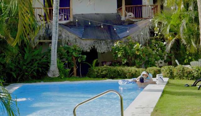 LasTerrenasPlayaBonita+NearBeach+Cozy+3BR+10Bds/+14Pax+-WiFi-BBQ-Pool-TVSmart