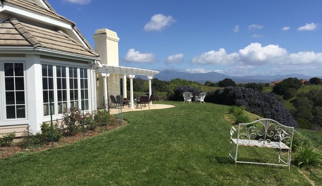 Lavender Hill Ranch Santa Ynez: 7 Acre Estate Epic Hilltop Views Near Shops/Wine