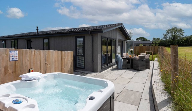 Lavender Lodge, 8 Roadford Lake Lodges