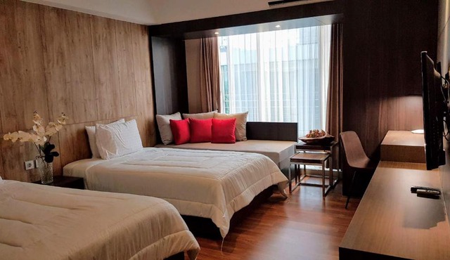 Lavenderbnb Room 9 at Mataram City Apartment