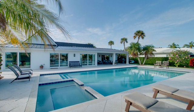 Lavish Vero Beach Escape with Pool, Patio + Dock!
