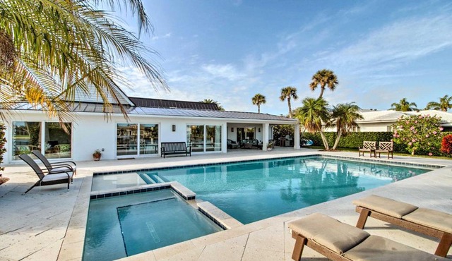 Lavish Vero Beach Escape with Pool, Patio and Dock!