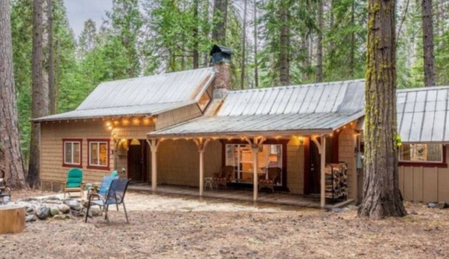 LAZY BEAR CABIN! Sleeps 10-12, wheelchair accessible, great Highway 4 location.