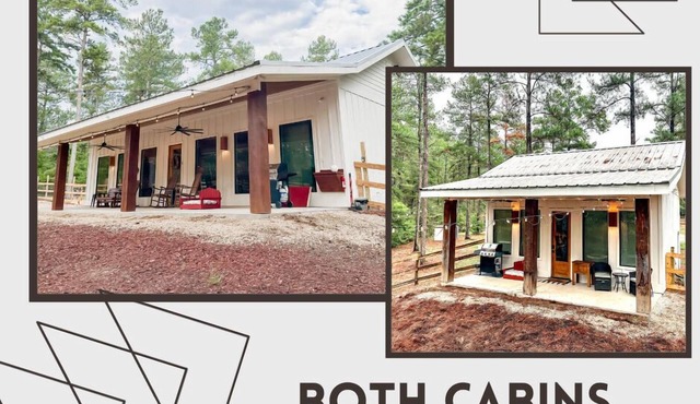 Lazy Pines TX Both Cabins