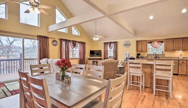 Lazy RS Lakehouse with Hot Tub and Dock in Warsaw!