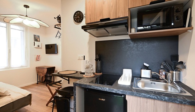 Le 1 du Clos Fleuri - Studio avec extérieur privatif