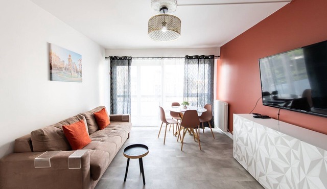 Le 27 - Cosy apartment Part-Dieu + private parking