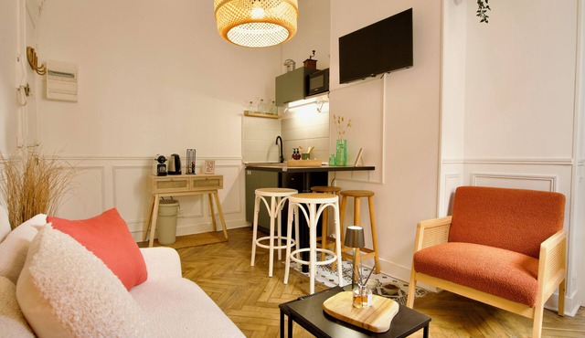 Le 38, F2 de charme rénové proche Vieux-Marché