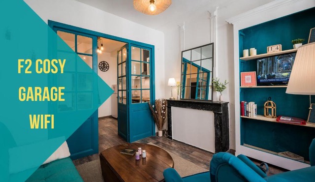 "Le 44", immeuble de 2 logements neufs, garage pour le F2 uniquement