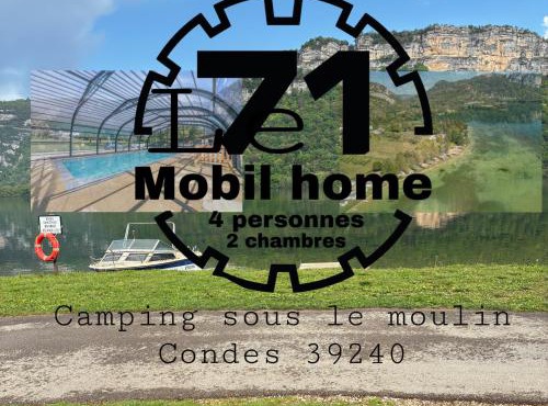 le 71 mobil home 4 personnes 2 chambres