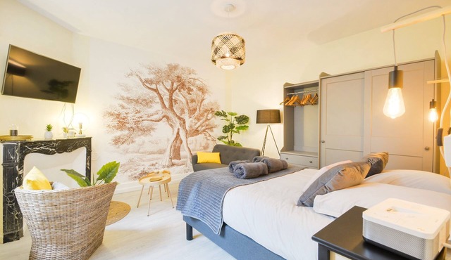 Le Bailly - Apt 3 étoiles avec cour privative