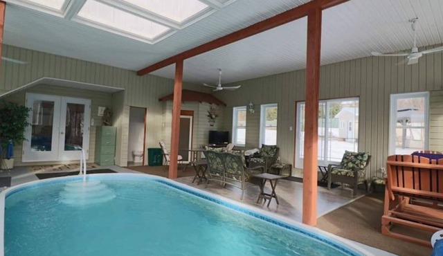 Le Barthélemy. Indoor pool