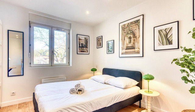 Le Basalte - Lumineux studio - parking privé - wifi - proche métro B