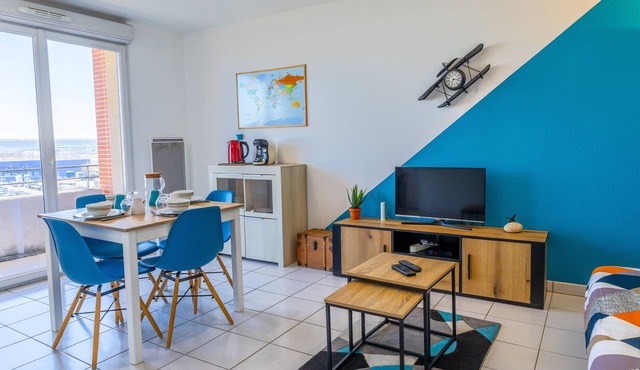 Le Beluga – Apartment near Airbus