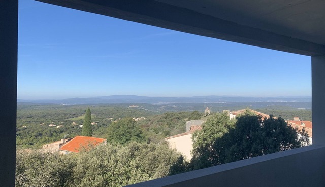 Le belvédère de Manon, its view, its calm, its charm.