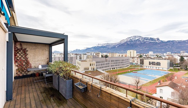 Le Berthelot - Terrasse avec Vue Montagne