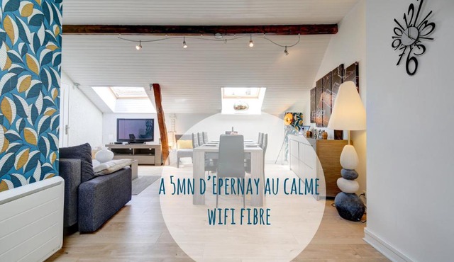 « Le Bidule », logement au cœur de la Champagne