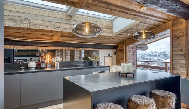 Le Black Wood - Chalet famille avec sauna, balnéo