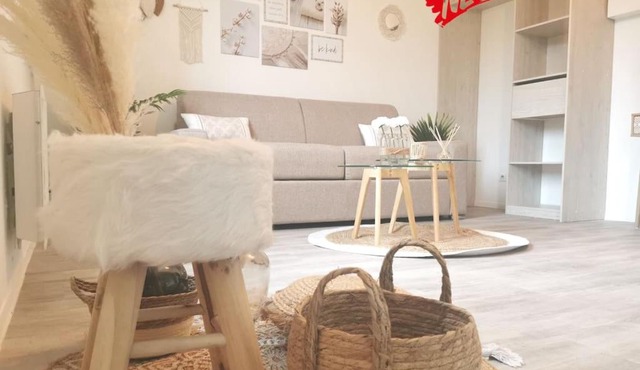 LE BOHEMIEN *STUDIO 30m²*WIFI*PARKING PRIVE*CALME