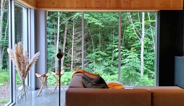Le Bois & Lumière - Woodland Retreat, Sauna, Fire & Snowy Trails