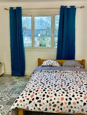 LE BORD DE LA LOIRE - chambre avec salle de bains commune
