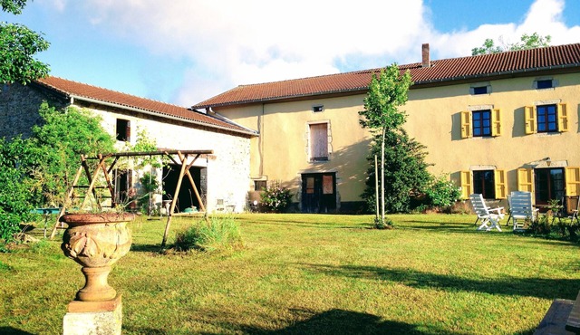 LE BOS CLARD farm large garden, terras, 9pp,