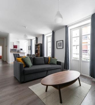 Le Brit - Grand appartement design, 3 chambres, centre ville