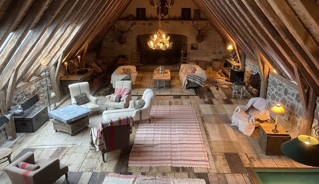 Le buron est équipée de 4 chambres dont une familiale à l’étage