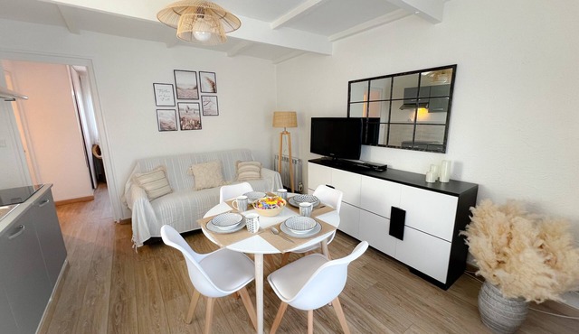 Le Côtier, charmante maisonnette en bord de plage