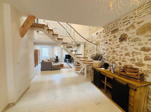 Le cœur de joli village Français