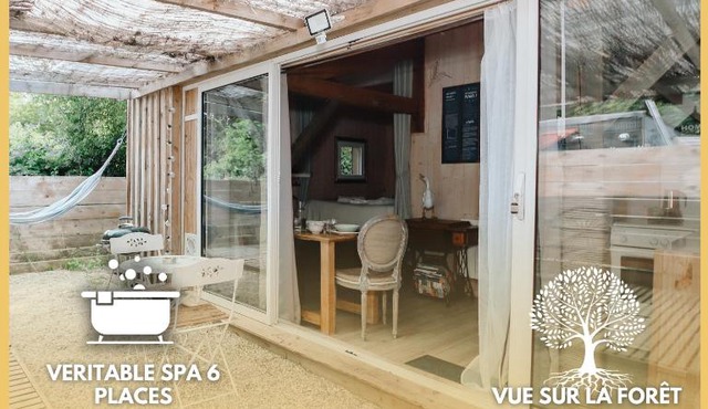 Le Cabanon doré, Suite SPA et nature chez Ivona Vacances