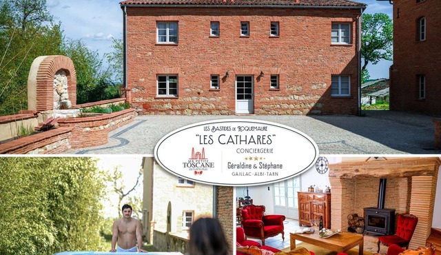 Le Cathare - Swim spa - Hamman - Sauna - 10 people