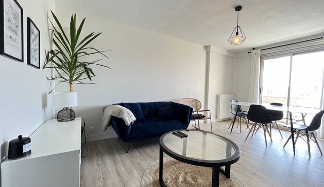 Le Central -6p -Lumineux & Cozy -Airbus/Aéroport