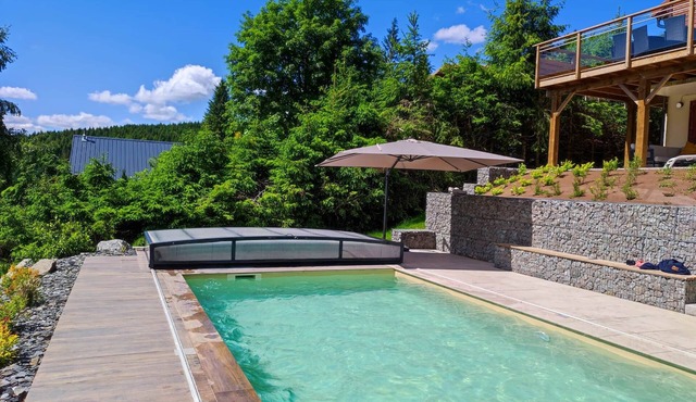 Le Cerf, Chalet Cocooning Avec Piscine et Billard