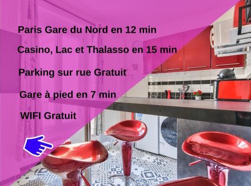 Le Cerisier - Cosy Appartement à 15 min de Paris