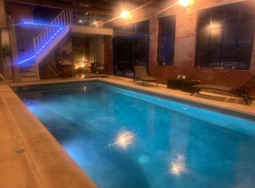 Le Château de Failloux, Piscine intérieure, Sauna