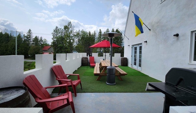 Le Château de la PlagenSpa, sauna, panier cadeaux avec produits locaux et plus!