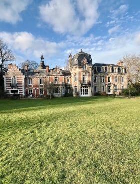 Le château de Bertreville Saint Ouen entre mer et campagne