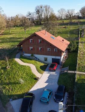 Le Chalet au vieux vignoble avec espace Sauna et Jacuzzi