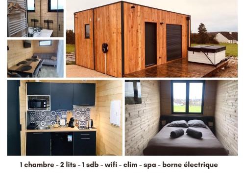 Le chalet de Lenny- spa- borne recharge- wifi