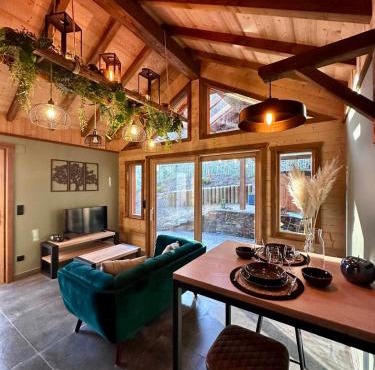 Le Chalet de Lise et son bain nordique