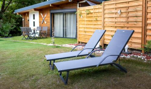 Le Chalet des Pins avec Spa et Sauna - Terrasse - Parking - Clim - Wifi