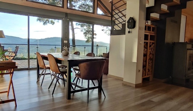 Le Chalet du Haut du Bout 6/8 people/with view/close to Gérardmer/5* French star