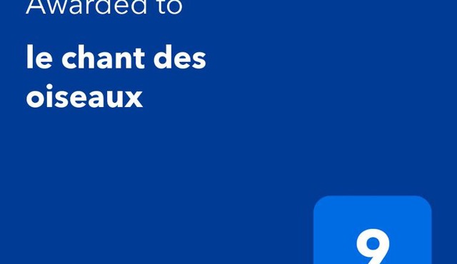 le chant des oiseaux