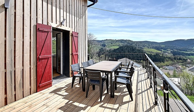 Le Chemin des Cerisiers - Maison vue montagne