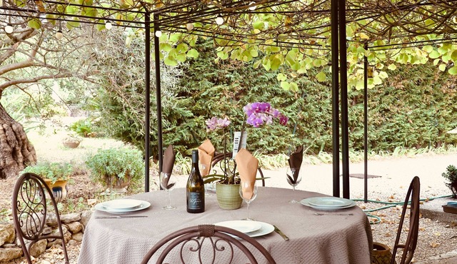 Le Cigalon - Maison climatisée avec piscine