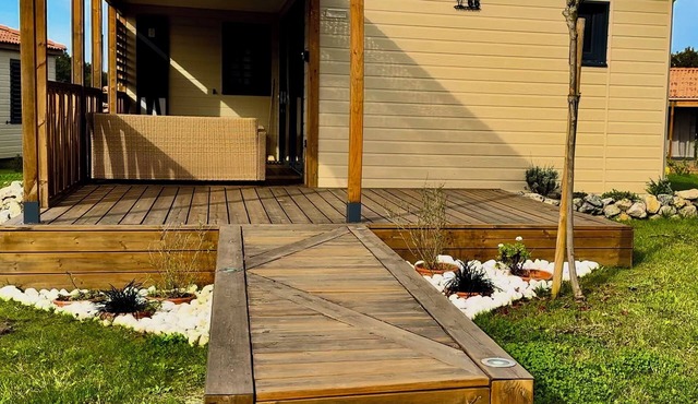 Le Clos de Mizou Cosy chalet, pets welcome, 10 km from Capbreton.