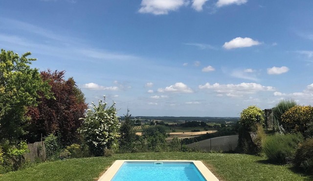 Le clos des mésanges Panoramic view and absolute calm