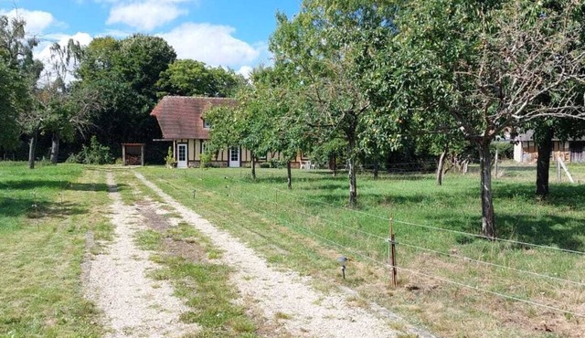 Le clos des pommiers Pretty Norman house and orchard